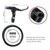 Mimoke Bike Brake Set Front and Rear Bike C Brake Caliper Include Inner and Outer Cables and Bike Brake Levers Kit Aluminum Alloy for MTB Road Bike view 2