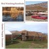 3x3m 4x5m 5x6m 8x8m Camouflage Netting Cover, Lightweight Sunscreen Breathable, Shade Net for Garden Pergola, Blinds, Camping, Hunting, Shooting, Party Decoration(Size:3x5m(9.8x16.4ft)) view 4