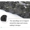 YHBZ Hunting Camouflage Net,Anti-UV Camo Net,Privacy Screen,Outdoor Leisure Shade Scree,for Camping,Camouflage Decoration,Breathable Awning,Quick Dry,3x4m(10 * 13ft) view 4