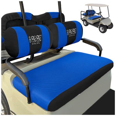 10L0L Golf Cart Front Seat Covers for Yamaha G2/G9/G16/G19/G22 & Club Car DS Pre-2000 | Breathable Polyester Mesh, Washable, Anti-Scratch | OEM Replacement, Tool-Free Installation