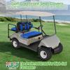 10L0L Golf Cart Front Seat Covers for Yamaha G2/G9/G16/G19/G22 & Club Car DS Pre-2000 | Breathable Polyester Mesh, Washable, Anti-Scratch | OEM Replacement, Tool-Free Installation view 2