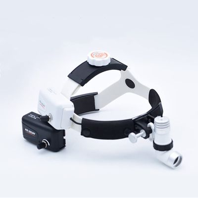 XUX 3W LED Headlamp KD-203AY-4 Headband Type Spot Brightness Adjustable with 2 Batteries