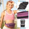 9 Pieces Neon Fanny Pack Bulk 80s 90s Sport Lightweight Belt Bag Adjustable Exercise Running Waist Bag with Adjustable Belt and 2 Zippers for Travel Women Men Running Sports Phone(Vivid Style) view 3