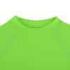 Boys Rash Guard Short Sleeve Toddler Kids Swim Shirt, Youth UPF 50+ Surfing/Sun Suit (Orange&Lime Green,8) view 3