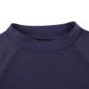 Boys Rash Guard Short Sleeve Toddler Kids Swim Shirt, Youth UPF 50+ Surfing/Sun Suit(Navy&Orange,2T) view 3