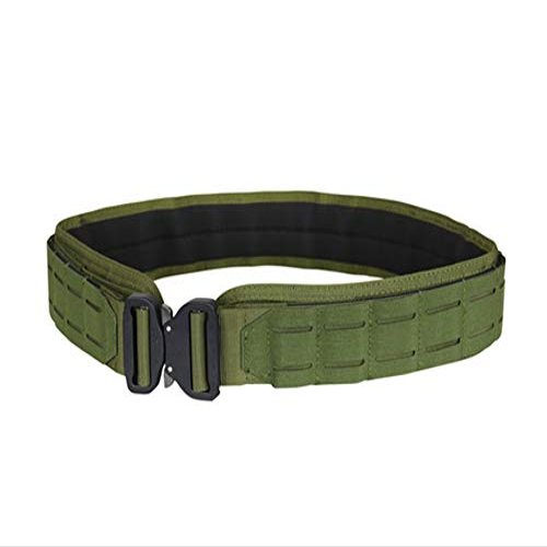 Prolinemax Large OD Green LCS COBRA Tactical Belt HD Molle Pals Nylon Padded 2 Belt