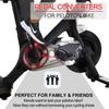 BUCKLOS Look Delta Pedal Converter for Peloton Bike & Bike Plus -Replacement Pedals Adapter for Regular Shoes Compatible with Original Bike, Flat Platform Pedals, Exercise Bike Accessories view 2
