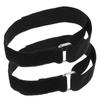 1pair Thigh Muscle Training Resistance Band Elastic Restriction Belt for Home Gym Workouts for Leg Hip Training Glute Activation Easy Attachment view 1