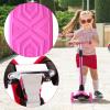 3 Wheel Scooter for Kids Ages 6-12,Kids Scooter with Light Up Wheels, Sturdy Deck Design, and 4 Height Adjustable Suitable for Kid Ages 3-12 view 3