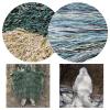 Camouflage Yarn DIY Hunting Camouflage Suit Special Yarn Ghillie Suit Repairing Accessories Desert Woodland Synthetic Thread (Color : GSD37-Jungle, Size : 450g) view 2