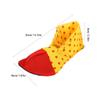 PRETYZOOM Clown Shoes for Adults Men Women Adjustable String Tie Oversized Costume Footwear for Carnival Halloween Masquerade Party view 2