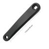 Bicycle Crank Arm Bike Crank Left Arm Bicycle Replacement Crank Arm 170mm Aluminum Alloy Left Single Chain Crank Arm for MTB Road Mountain (Square Hole-Black) view 2