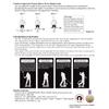 WINNER SPIRIT Real Swing 300 Golf Swing & Hitting Trainer, True Impact, Checking Path After Swing Practice Mat Groover Training Aid, Height Adjustable (Spare 3 Practice Balls) view 4