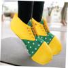Halloween Costumes Halloween Shoes Clown Costume Shoes Carnival Clown Accessories for Carnival Cosplay Party s Green Inflatables view 2