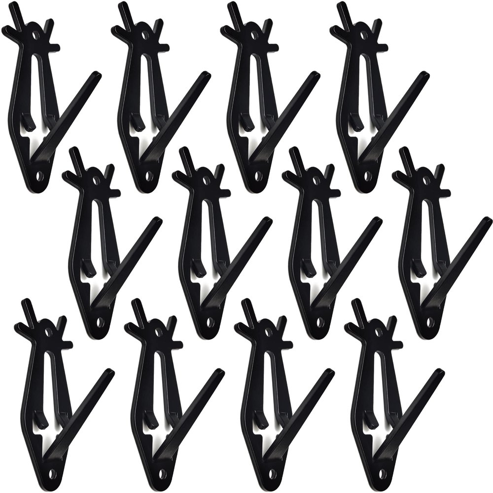 VMSIXVM European Deer Skull Mount Hanger, Euro Wall Mount Hanger for Deer Head, Pronghorn and Other Smaller Animals, Skull Wall Hooker with Easy Installation Kit for Indoor Outdoor