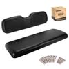 10L0L Golf Cart Rear Seat Replacement Cushion, Soft Back Seat Kit for EZGO RXV TXT, Club Car DS Precedent, Yamaha Drive, Universal Fit for 4 & 6 Passenger Carts Waterproof Durable Black view 1