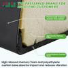10L0L Golf Cart Rear Seat Replacement Cushion, Soft Back Seat Kit for EZGO RXV TXT, Club Car DS Precedent, Yamaha Drive, Universal Fit for 4 & 6 Passenger Carts Waterproof Durable Black view 2