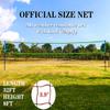 Volleyball Net Outdoor - Portable Volleyball Set for Backyard with Professional Volleyball Net, Wrap Yarn Volleyball and Pump, Boundary Line, Carry Bag (Blue&Green) view 2