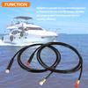 HO5116 Hose Kit 16ft Compatible with Seastar Steering Systems for Teleflex Marine Hydraulic Outboard Steering Boat view 3