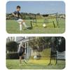Rebound Net Soccer, 2 in 1 Portable Soccer Trainer Rebounder Net to Improve Soccer Passing and Solo Skills,2.1 * 1.2m view 2
