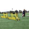 Rebound Net Soccer, 2 in 1 Portable Soccer Trainer Rebounder Net to Improve Soccer Passing and Solo Skills,2.1 * 1.2m view 3