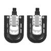 BESPORTBLE 1 Pair Folding Pedals Road Bike Pedals Luminous Bike Flat Cycling Abs Child Non-Slip Bearing view 1