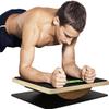 Yes4All 350LBS Professional Wooden Balance Board for Leg Workout, Anti-Slip Rocker Board, Wobble Board for Standing Desk, Smartphone Board view 1