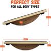 Yes4All 350LBS Professional Wooden Balance Board for Leg Workout, Anti-Slip Rocker Board, Wobble Board for Standing Desk, Smartphone Board view 2