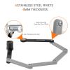BIGLUFU Bike Lock Bicycle Scooter Motorcycle Folding Locks with 4Keys, Fold Chain Heavy Duty Alloy Steel Foldable Lock with Mounting Bracket 2pc Straps, 86cm/34 Unfolding, 1.92 lbs view 4