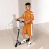 Micro Kickboard- Sprite LED - 2 Wheeled Kick Scooter Ages 6+, fold-to-Carry, Lightweight, Portable Scooter with Motion-Activated Light-up Wheels (Neochrome) view 2
