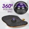 Yes4All Wobble Board with Massage Ball for Standing Desk/Anti Fatigue Office Foam Pad - Standing Desk Mat, Office Accessories view 3