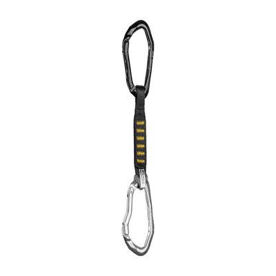 GRIVEL Sport Stealth Quickdraw  Sport Climbing Quickdraw with Stealth Straight-Gate and Bent-Gate Carabiners