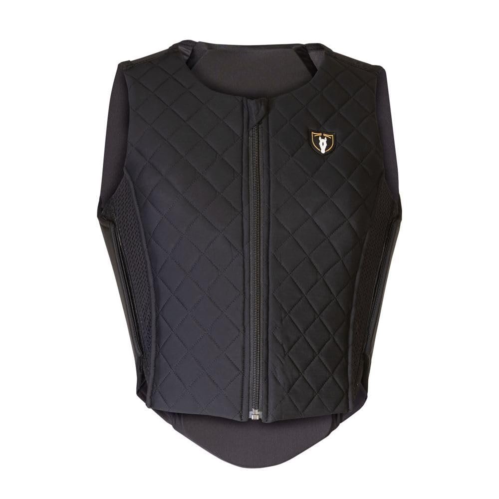 Tipperary Contour Flex Back Protector Black Qlt YS