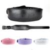 7 MM Leather Weight Lifting Belt for Men and Women with 4 Inches Wide Padded for Weightlifting Deadlift, Cross Training, Power Lifting Workout & Squats Exercise(Black/M) view 1