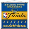 Trends International NBA Golden State Warriors - 2022 Commemorative NBA Finals Team Logo Wall Poster with Magnetic Frame view 1