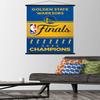 Trends International NBA Golden State Warriors - 2022 Commemorative NBA Finals Team Logo Wall Poster with Magnetic Frame view 2