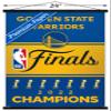 Trends International NBA Golden State Warriors - 2022 Commemorative NBA Finals Team Logo Wall Poster with Magnetic Frame view 3