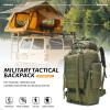HongXingHai 70L/100L Hiking Camping Backpack MOLLE Rucksack Waterproof Daypack for Traveling (Army Green) view 2