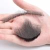 Lenaqueen 100% Human Hair Full Hand Tied Lace Invisible False Beards Hair Fake Face Beard and Mustache for Men Realistic Entertainment Drama Party Movie Makeup (LN-HZ-BlackTN) view 4