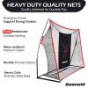Bearwill Golf Net, 10x7ft Heavy Duty Golf Practice Nets with Mat, Target Cloth, 8 Tees, 6 Balls, Carry Bag for Backyard Driving Chipping Indoor Outdoor Training view 3