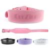 7 MM Leather Fitness Weight Lifting Belt for Women with 4 Inches Padded Lumbar Support for Power Lifting Workout & Squats Exercise(Pink/S) view 1