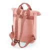 Bagbase Mini Recycled Twin Handle Knapsack (One Size) (Blush Pink) view 2