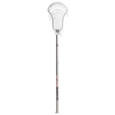Silverfin Mens Complete Lacrosse Stick with Mesh Pocket | Youth Lacrosse Stick: Smooth, Lightweight & Durable with Sturdy Construction | Kids Lacrosse Sticks | Boys Lacrosse Stick