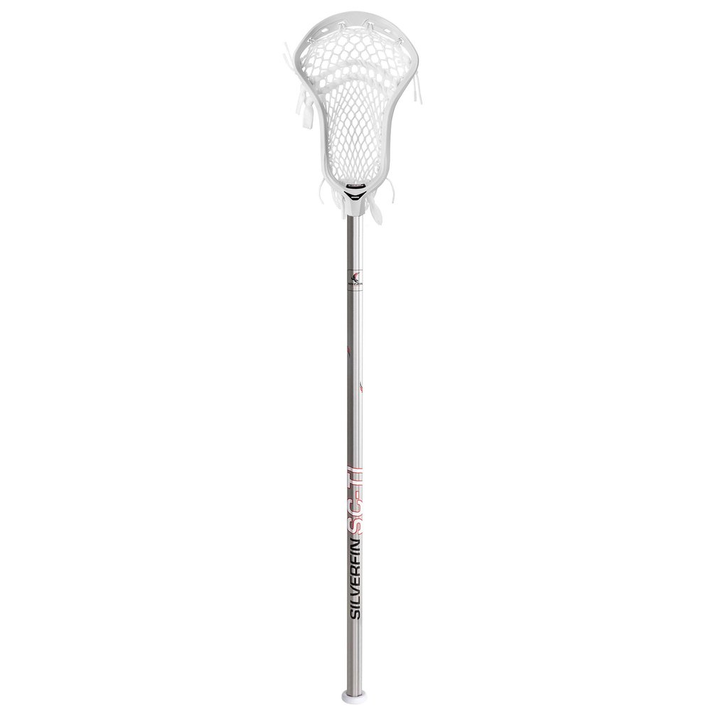 Silverfin Mens Complete Lacrosse Stick with Mesh Pocket | Youth Lacrosse Stick: Smooth, Lightweight & Durable with Sturdy Construction | Kids Lacrosse Sticks | Boys Lacrosse Stick