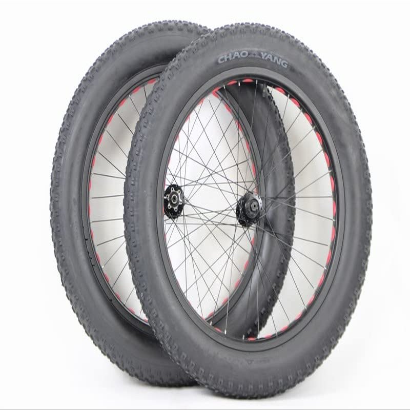 26 x 4.9 Inch Fat Bike Wheels and Tires 150mm Front and 190mm Rear 26 Inch Wheels