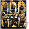 Trends International NBA Golden State Warriors - 2022 Commemorative NBA Finals Champions Wall Poster with Pushpins view 1