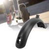 Electric Scooter Mudguard, Durable Black Rear Mudguard with 4-Hole Replacement Bracket for Commuters, Rainy City Rides, and Off-Road Scenarios view 4