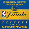Trends International NBA Golden State Warriors - 2022 Commemorative Finals Team Logo Wall Poster, 22.37" x 34.00", Premium Poster & Push Pin Bundle view 4