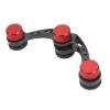 Alomejor Fishing Bobbin Knotter Assist Knot Tool FG PR Fishing Line Wire Knotting Machine Fishing Gear(Red) view 1