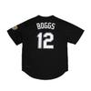 Wade Boggs Tampa Bay Rays Men's 1998 Authentic Pullover Jersey (as1, alpha, 3X, regular, regular, 3X) Black view 2